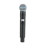 SHURE ULX-D2 Wireless Handheld Transmitter with BETA58A Wireless Microphone