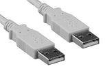 USB 3.0 Patch Cable Type A Male to C 3.1 Male: 3 ft