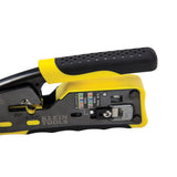 Pass-Thru Modular Crimper with Integrated Cutter