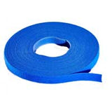 WrapStrap Double-Sided Hook and Loop, 3/8" x10 Foot, Blue