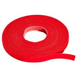 WrapStrap Double-Sided Hook and Loop, 3/8" x10 Foot, Red