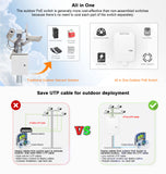 4+1 port outdoor network switch brochure