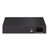 8+1 port network switch back