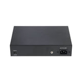 8 port Network Switch back