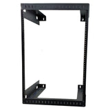 15 Space Wall Mount Rack 18" Deep, 150 pound capacity