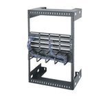 15 Space Wall Mount Rack 18" Deep, 150 pound capacity